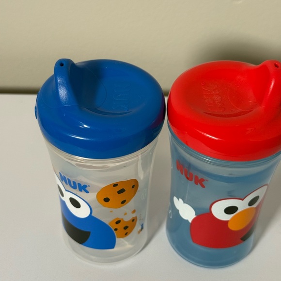 Other - NUK Sesame Street Sippy Cups Elmo & Cookie Monster Set